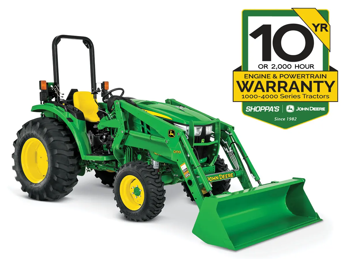 4052M UTILITY TRACTOR WITH 400E LOADER – $447 MONTHLY