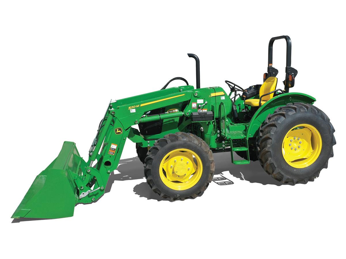 5060E 4WD UTILITY TRACTOR – OPEN STATION – WITH 520M LOADER – $504 MONTHLY