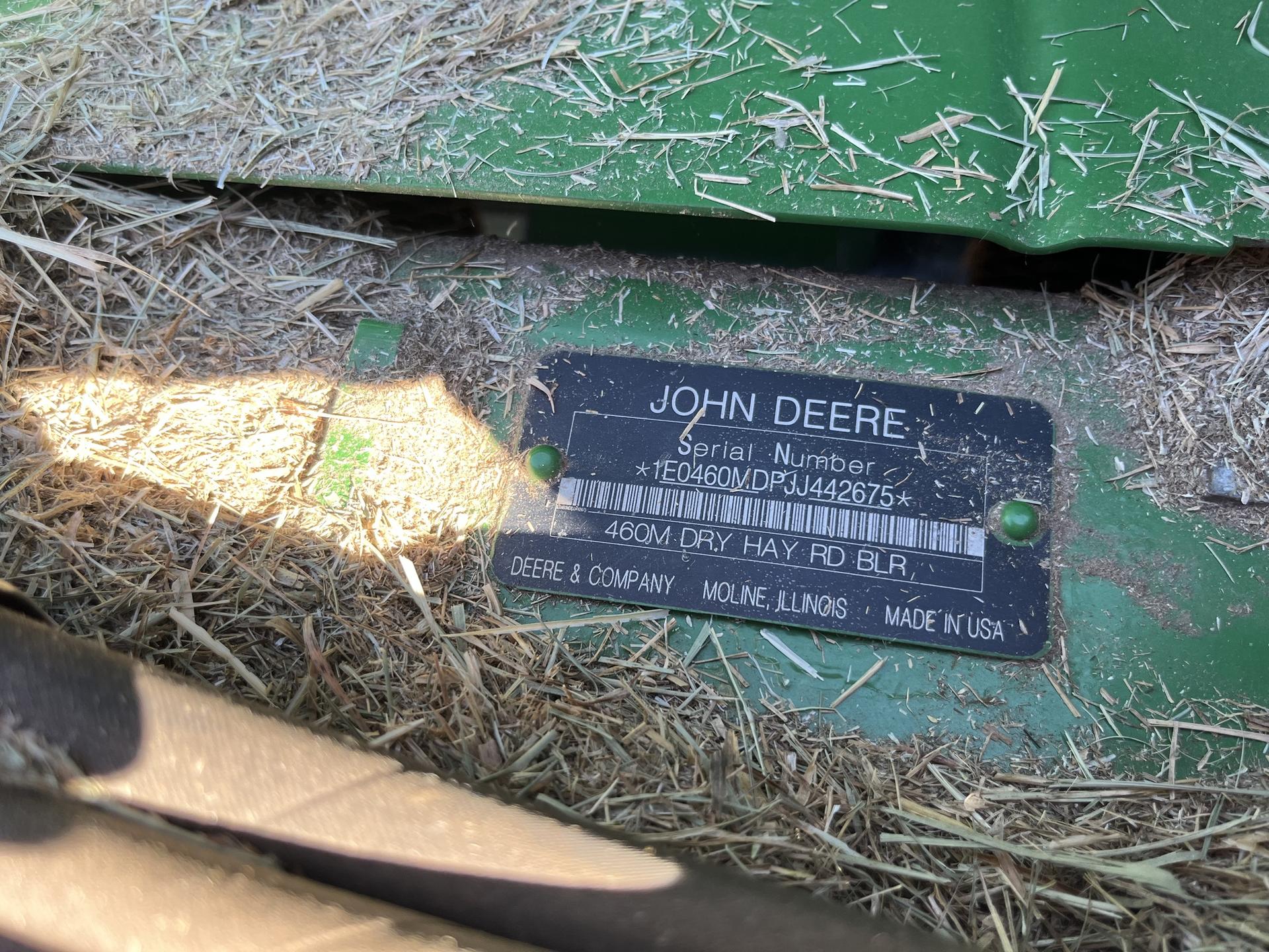 2018 John Deere 460M Image