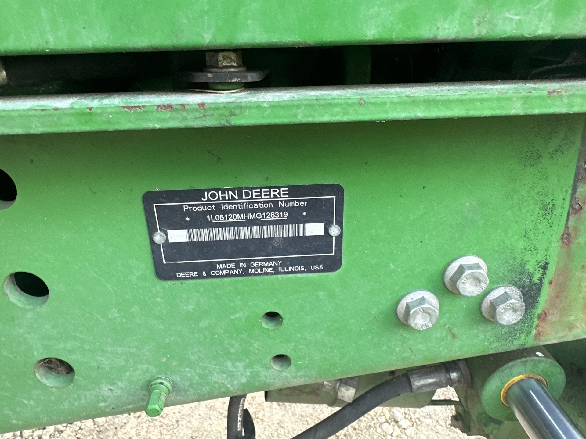 2021 John Deere 6120M Image