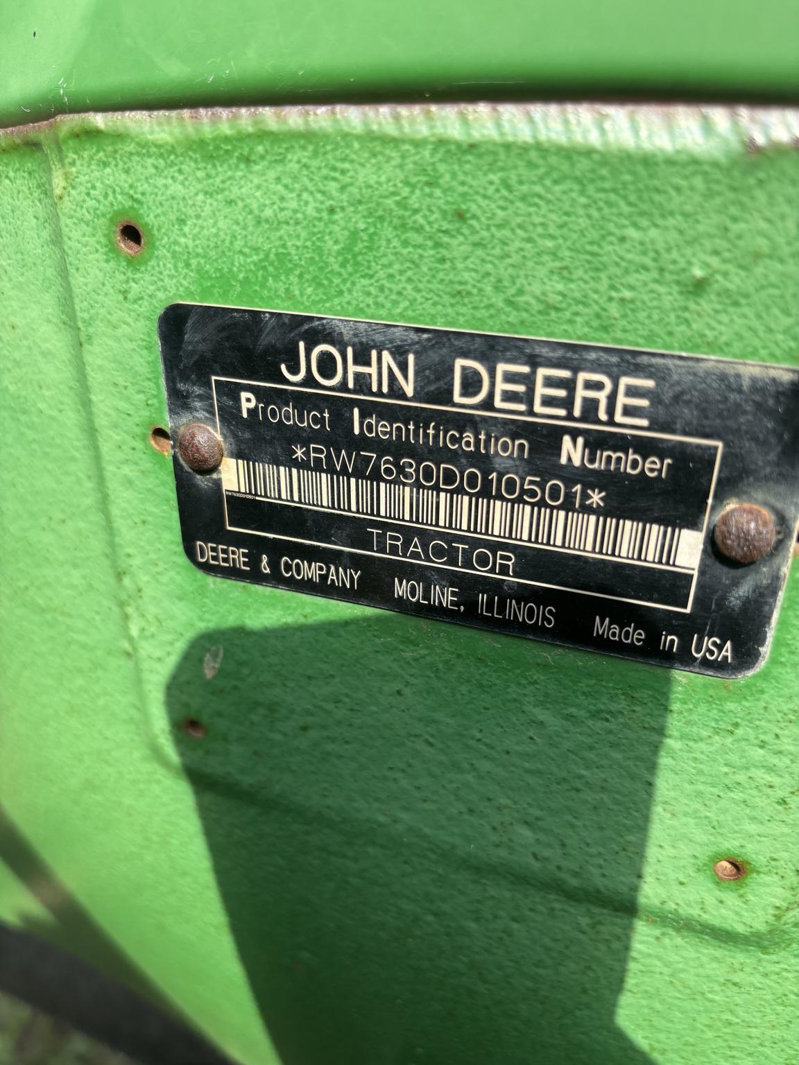 2008 John Deere 7630 Image