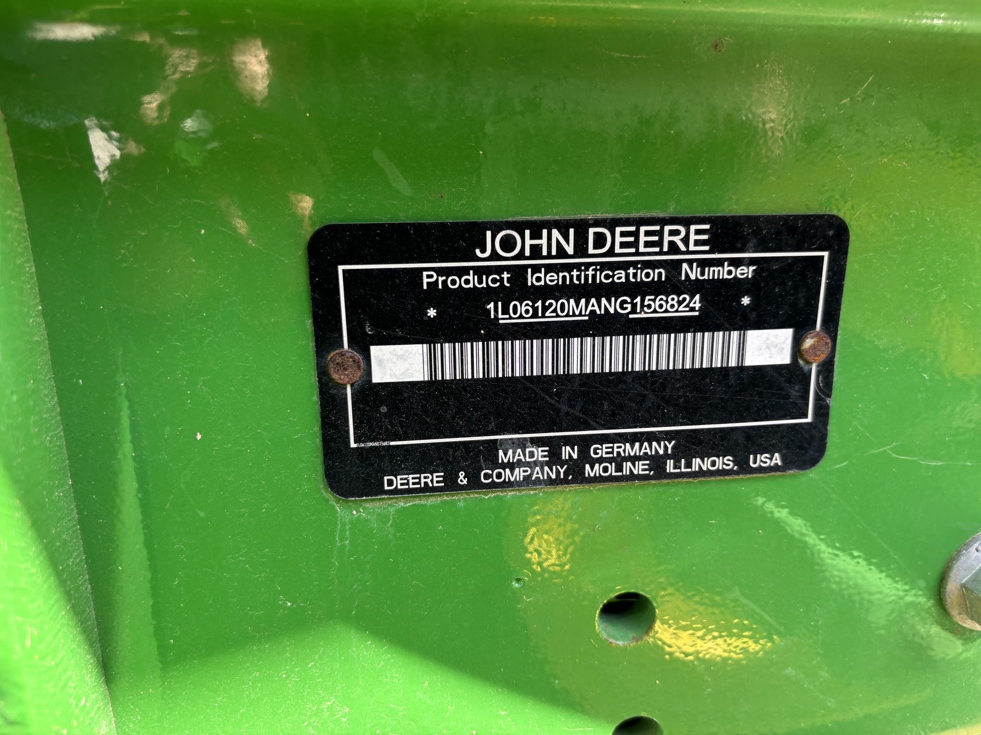 2022 John Deere 6120M Image