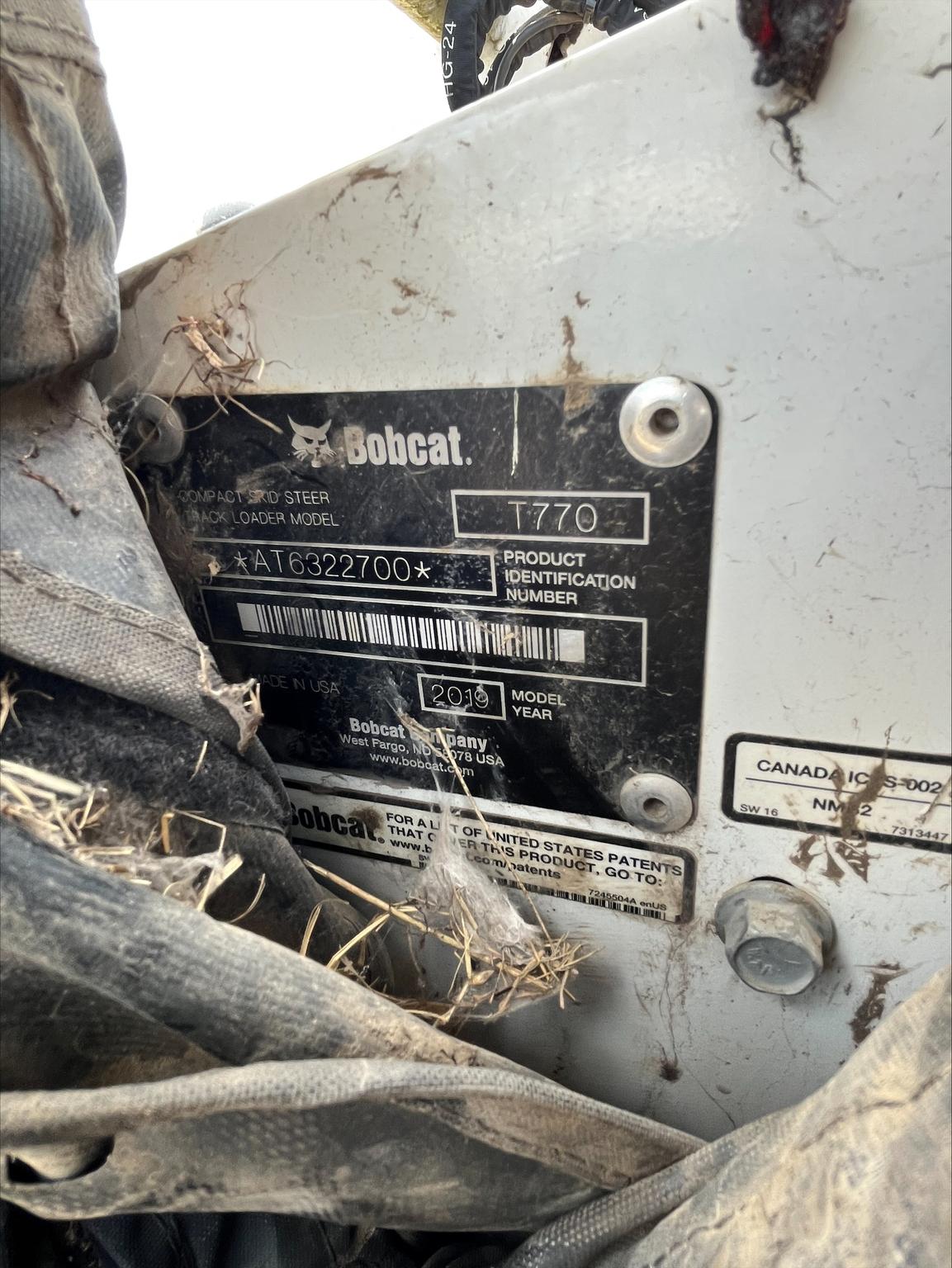 2019 Bobcat T770 Image