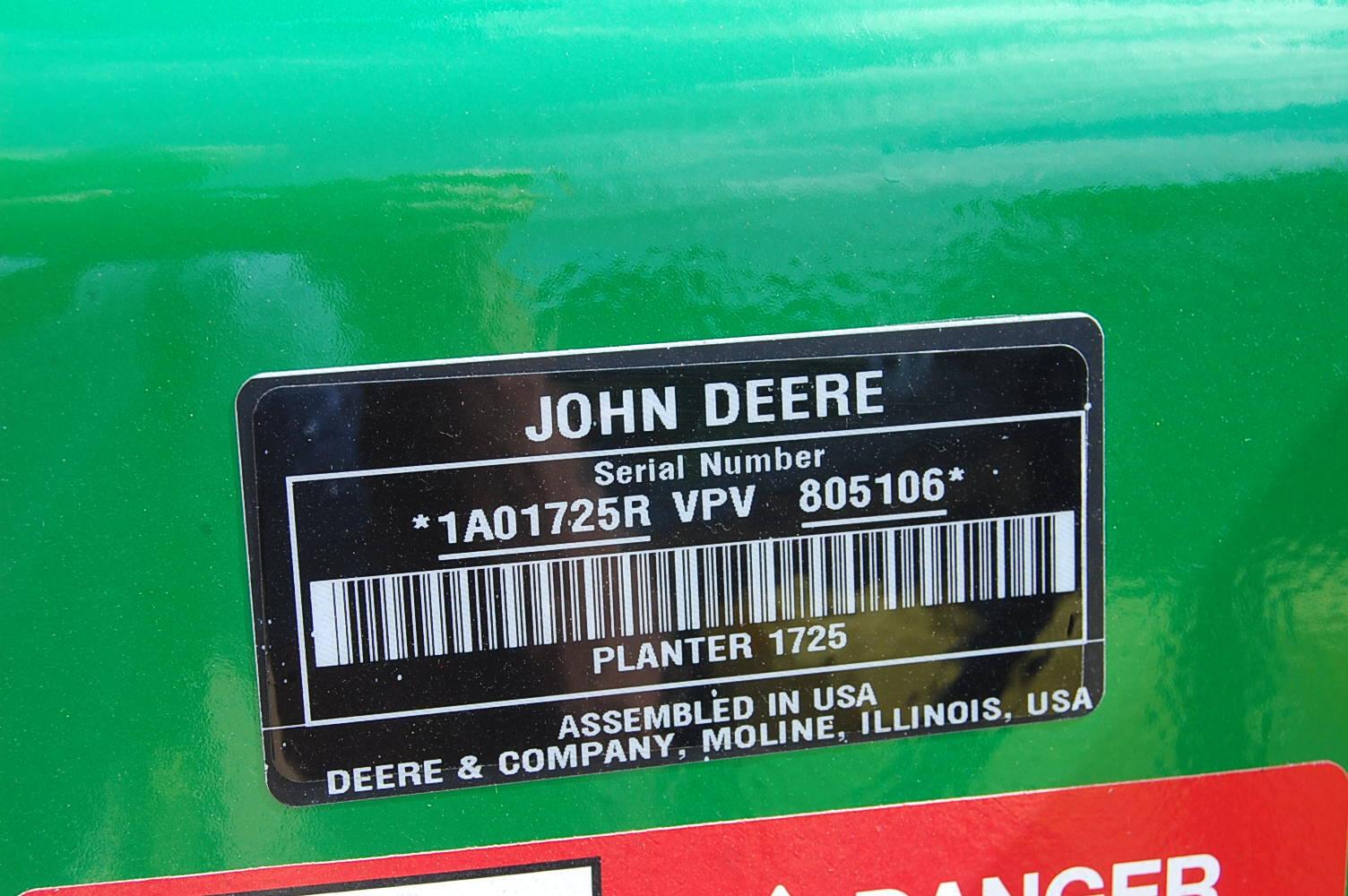 2024 John Deere 1725 Image