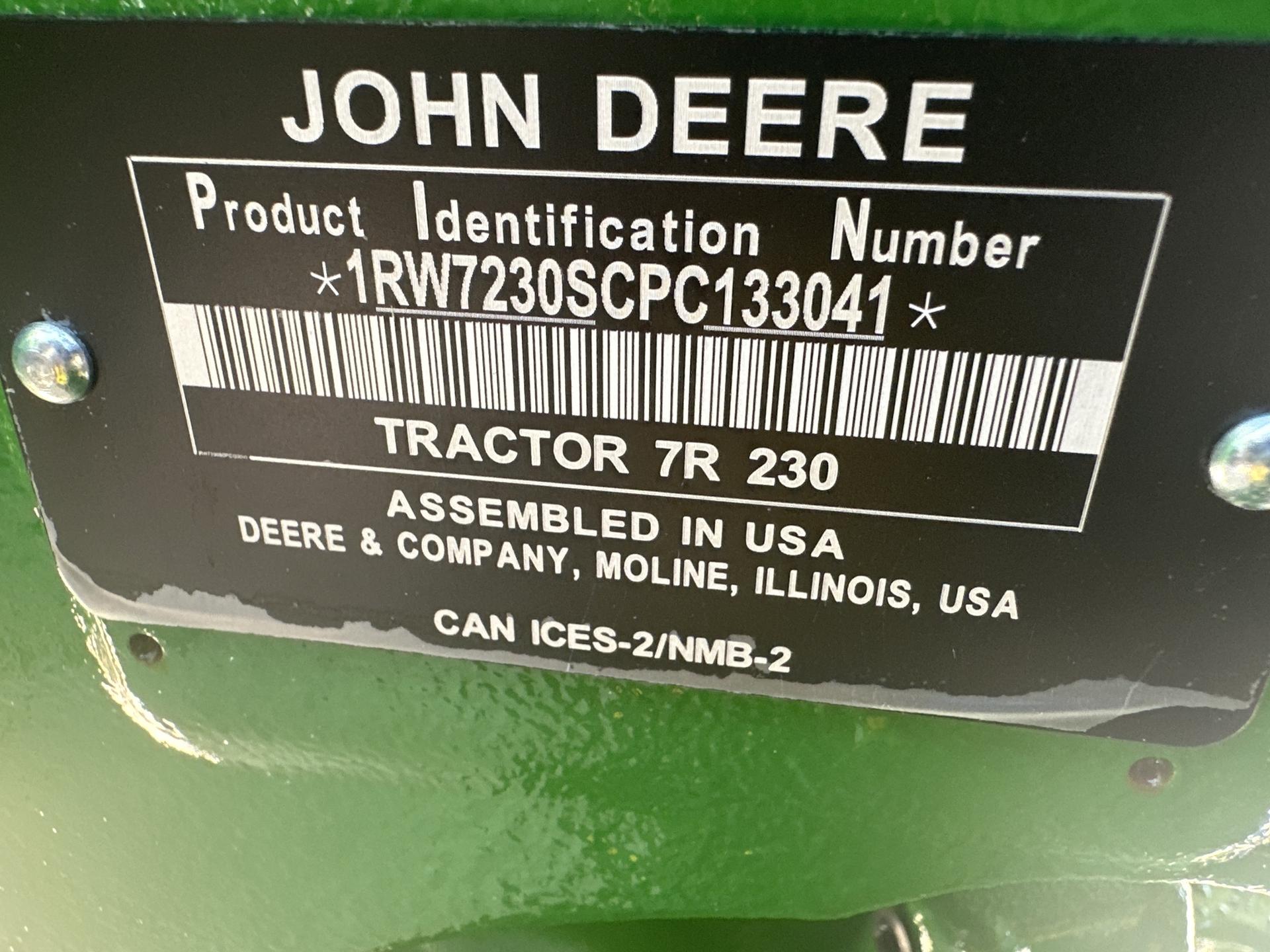 2023 John Deere 7R 230 Image