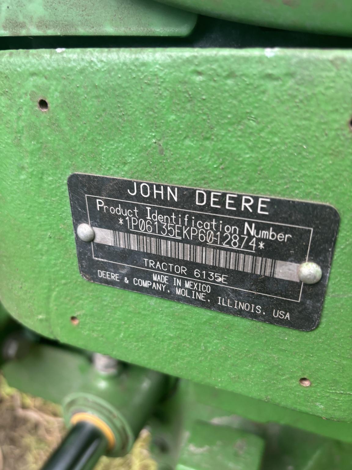 2023 John Deere 6135E Cab Image