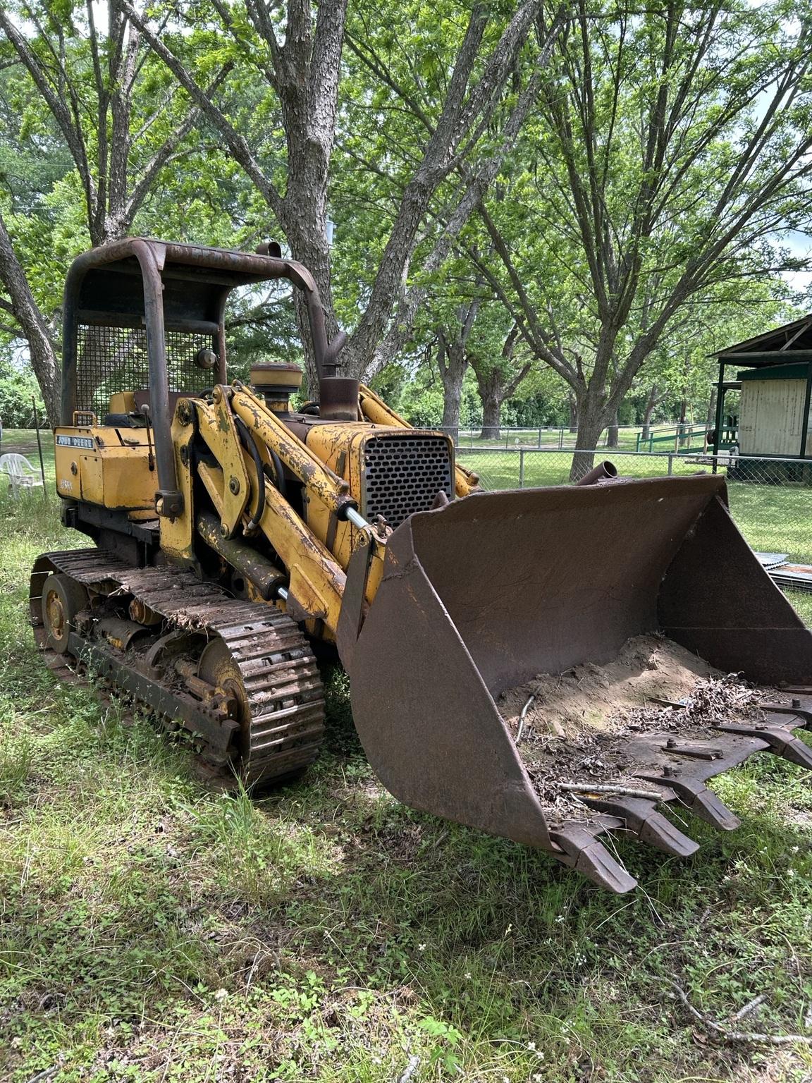 1985 John Deere 555A Image