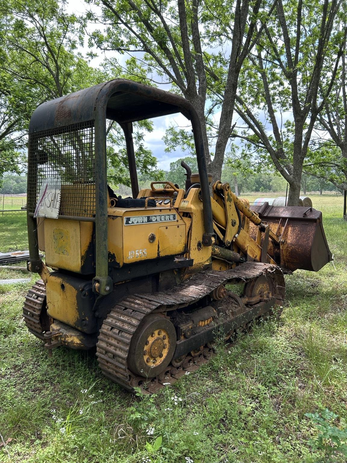 1985 John Deere 555A Image