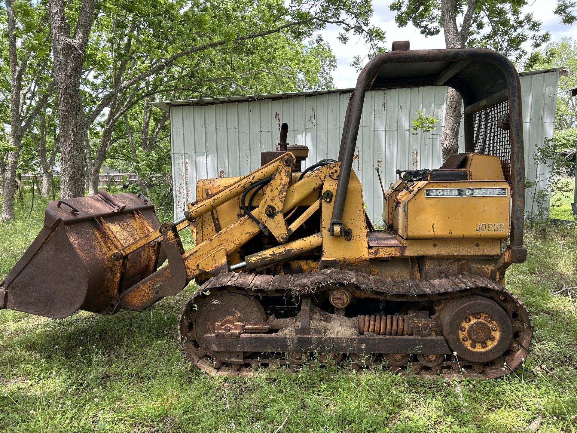 1985 John Deere 555A Image