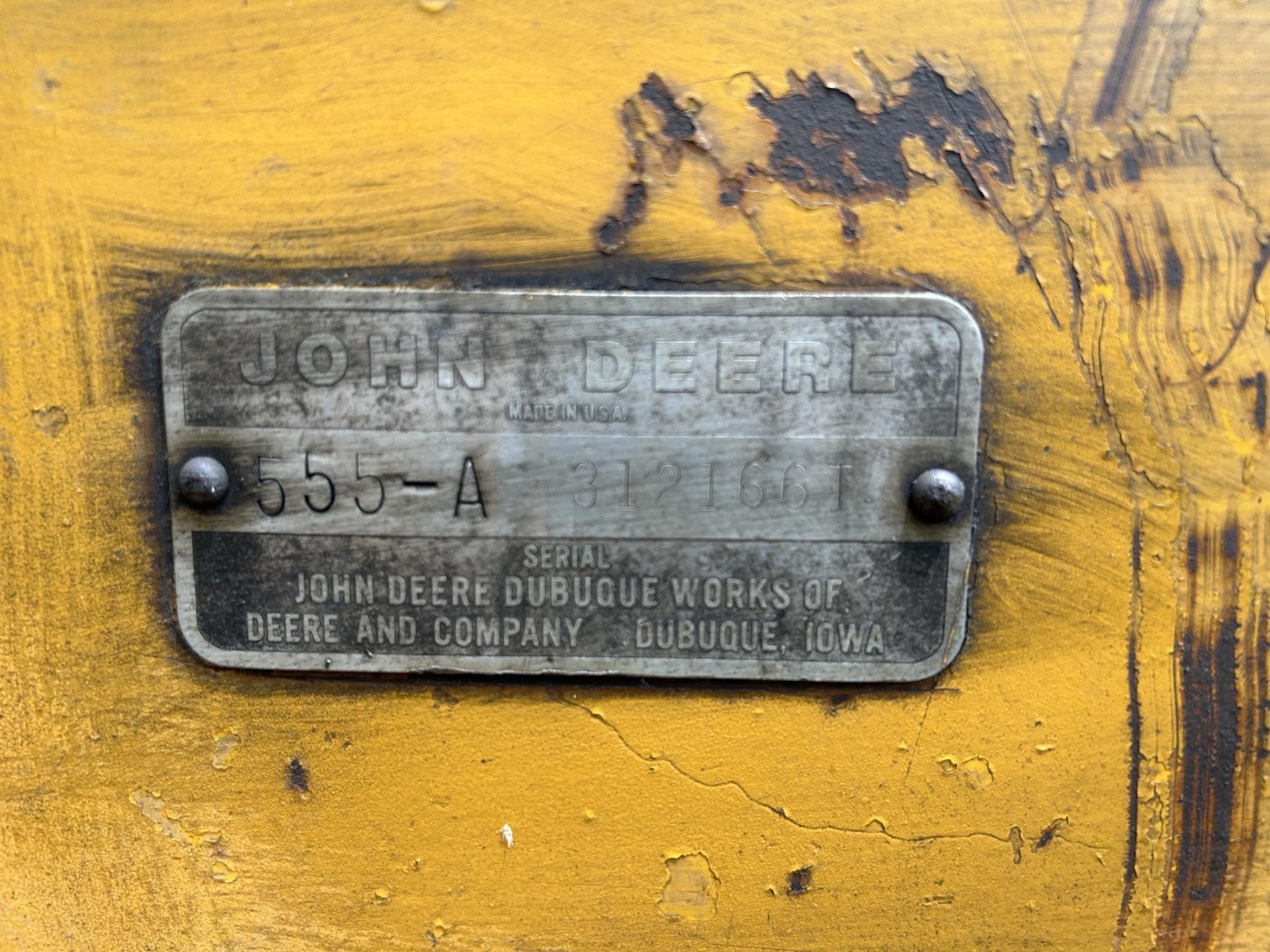 1985 John Deere 555A Image