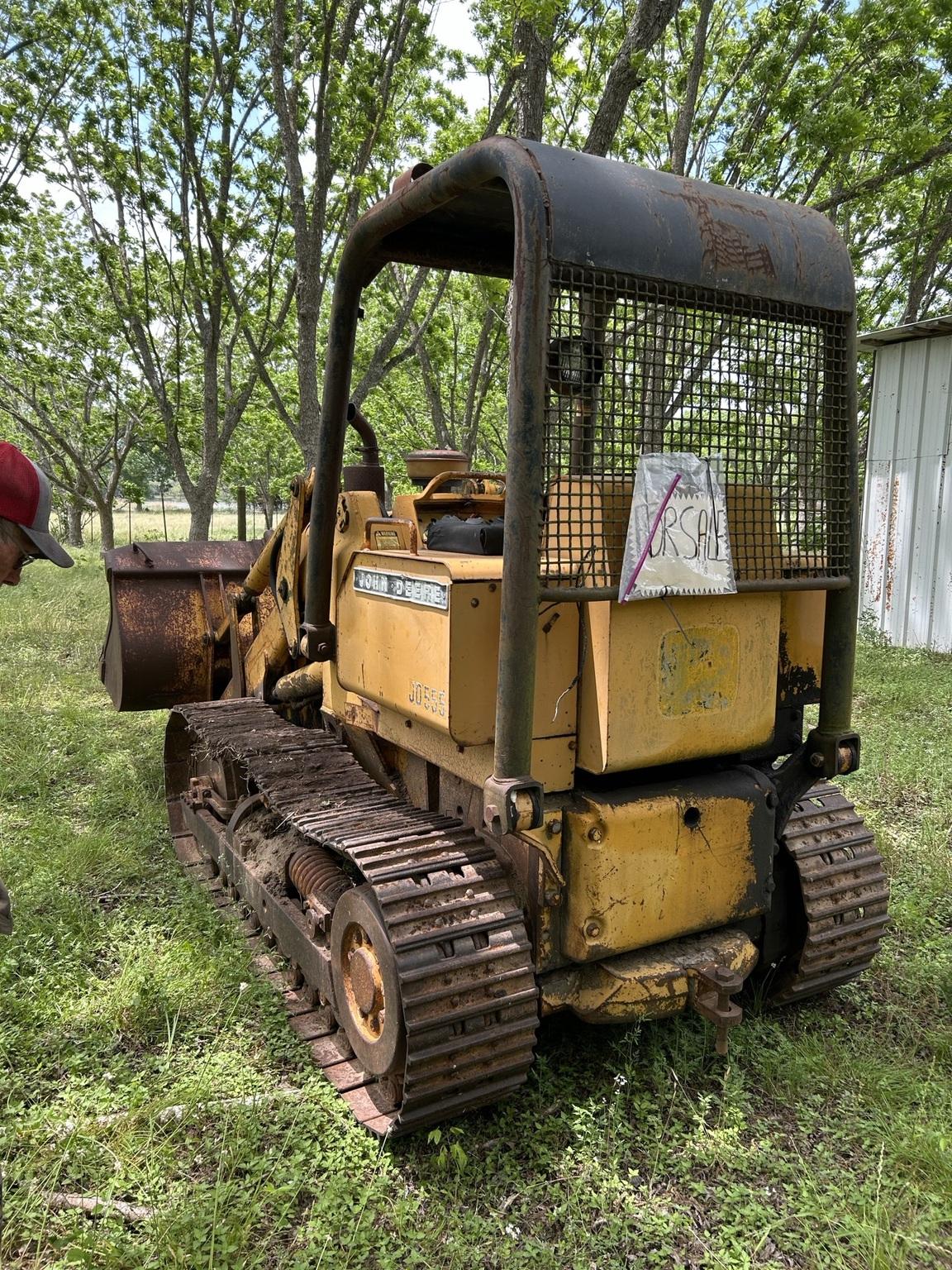 1985 John Deere 555A Image