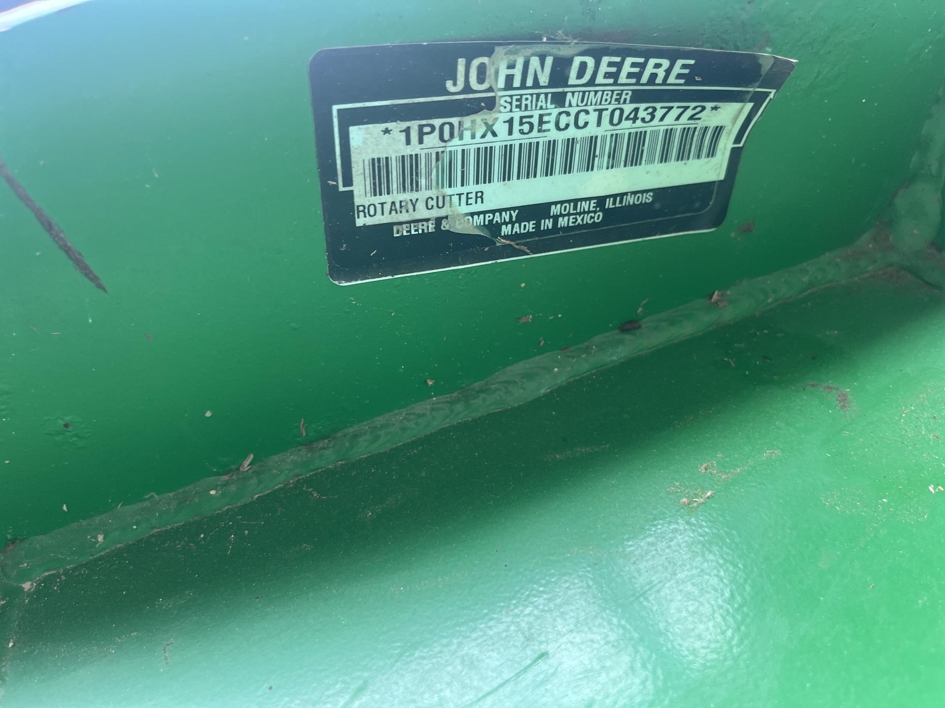2012 John Deere HX15 Image