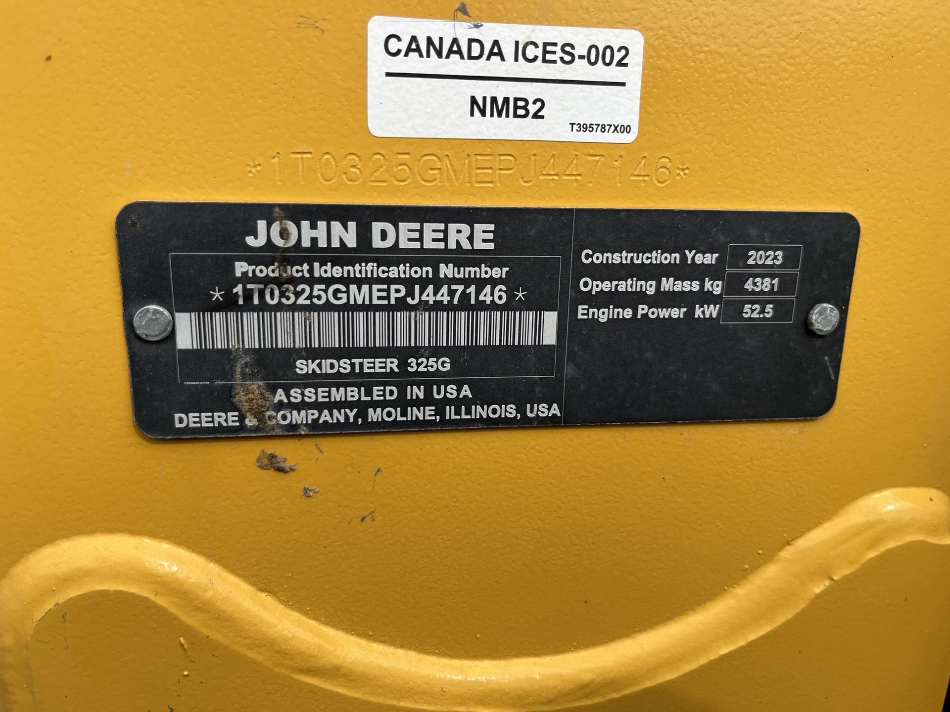 2023 John Deere 325G Image
