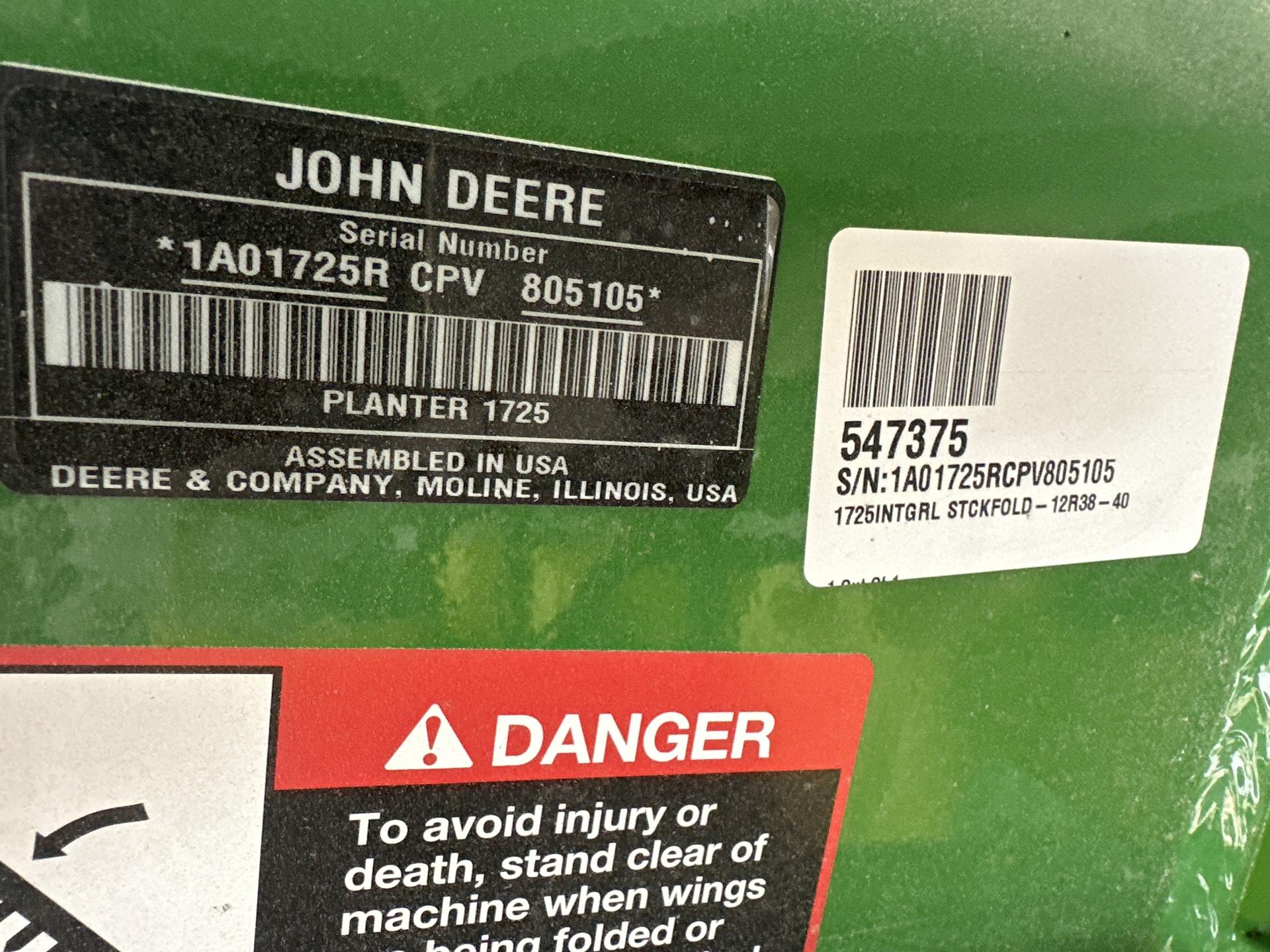 2024 John Deere 1725 Image