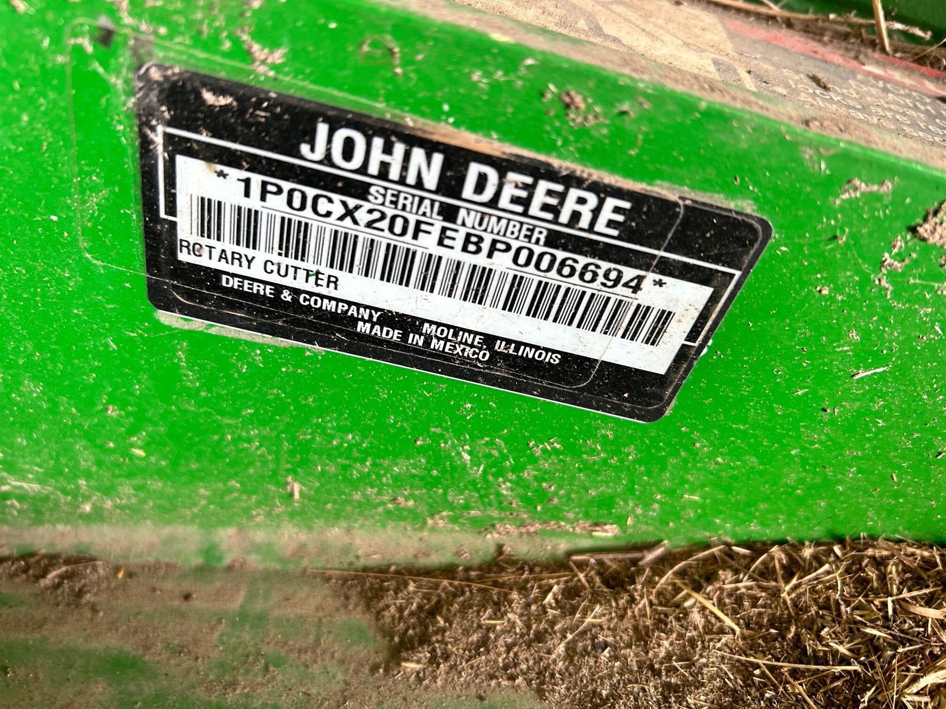 2011 John Deere CX20 Image