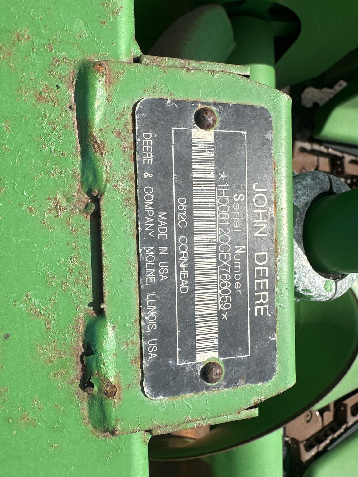 2014 John Deere 612C Image