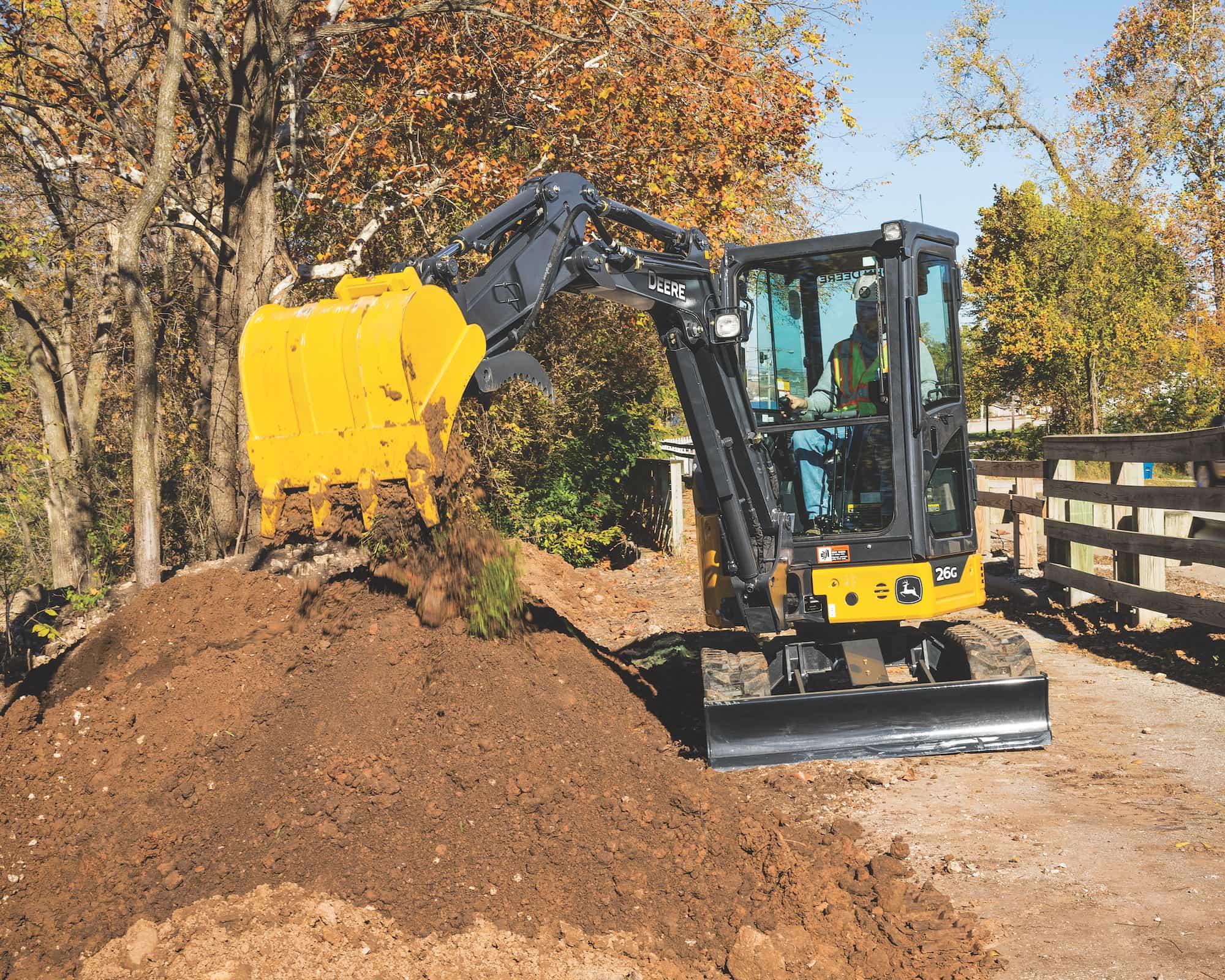 John Deere Excavator 
