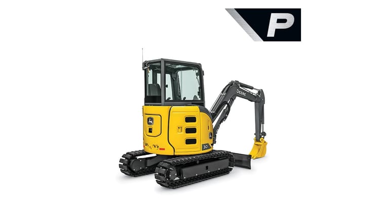 30 P-Tier Compact Excavator