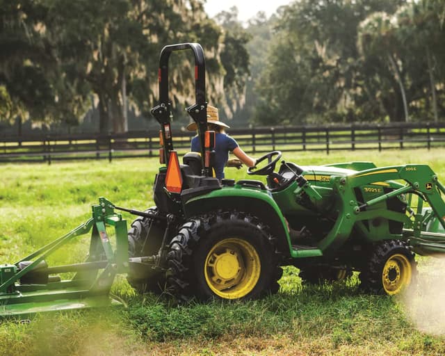 Food Plot Management John Deere Compact Tractor