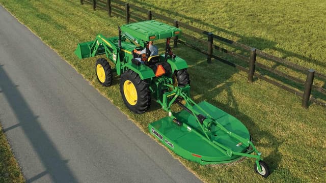 rc20 Brush Hogging with Rotary Cutter