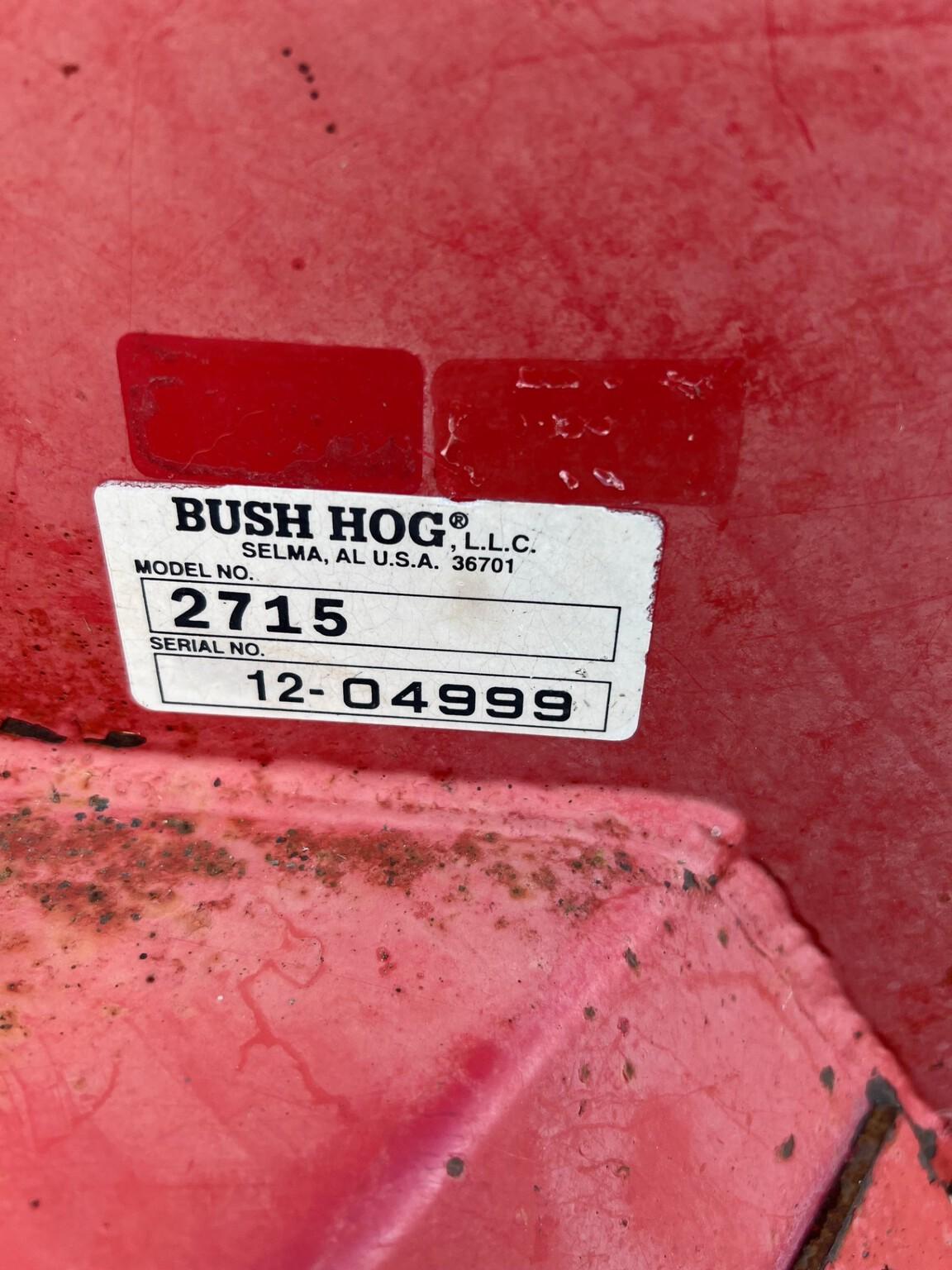 Bush Hog 2715