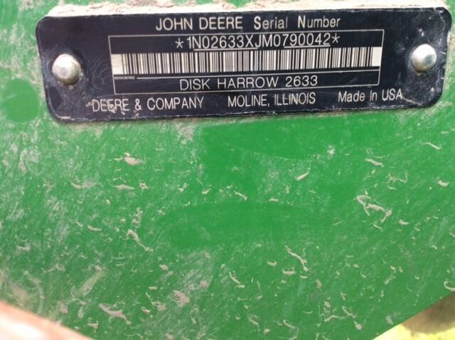 2021 John Deere 2633-36