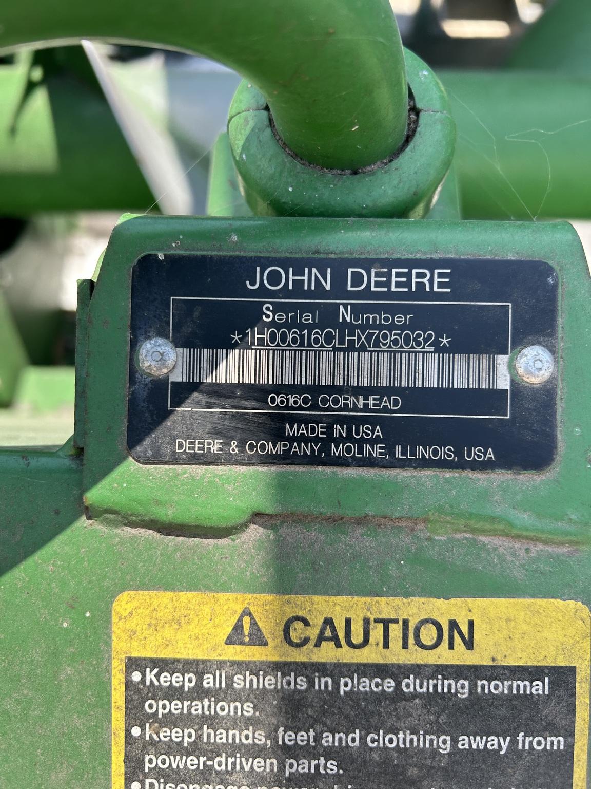 2017 John Deere 616C