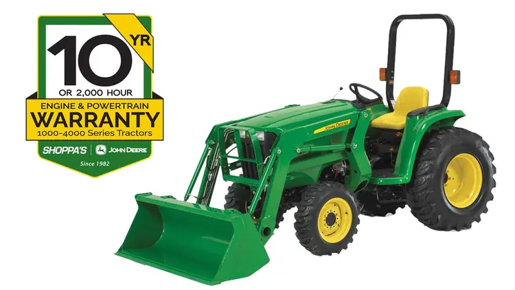 3032E Compact Utility Tractor with Factory Installed Loader