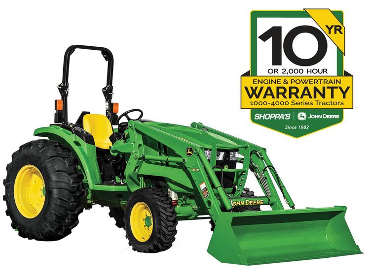 4044M COMPACT UTILITY TRACTOR WITH 400E LOADER – $371 MONTHLY