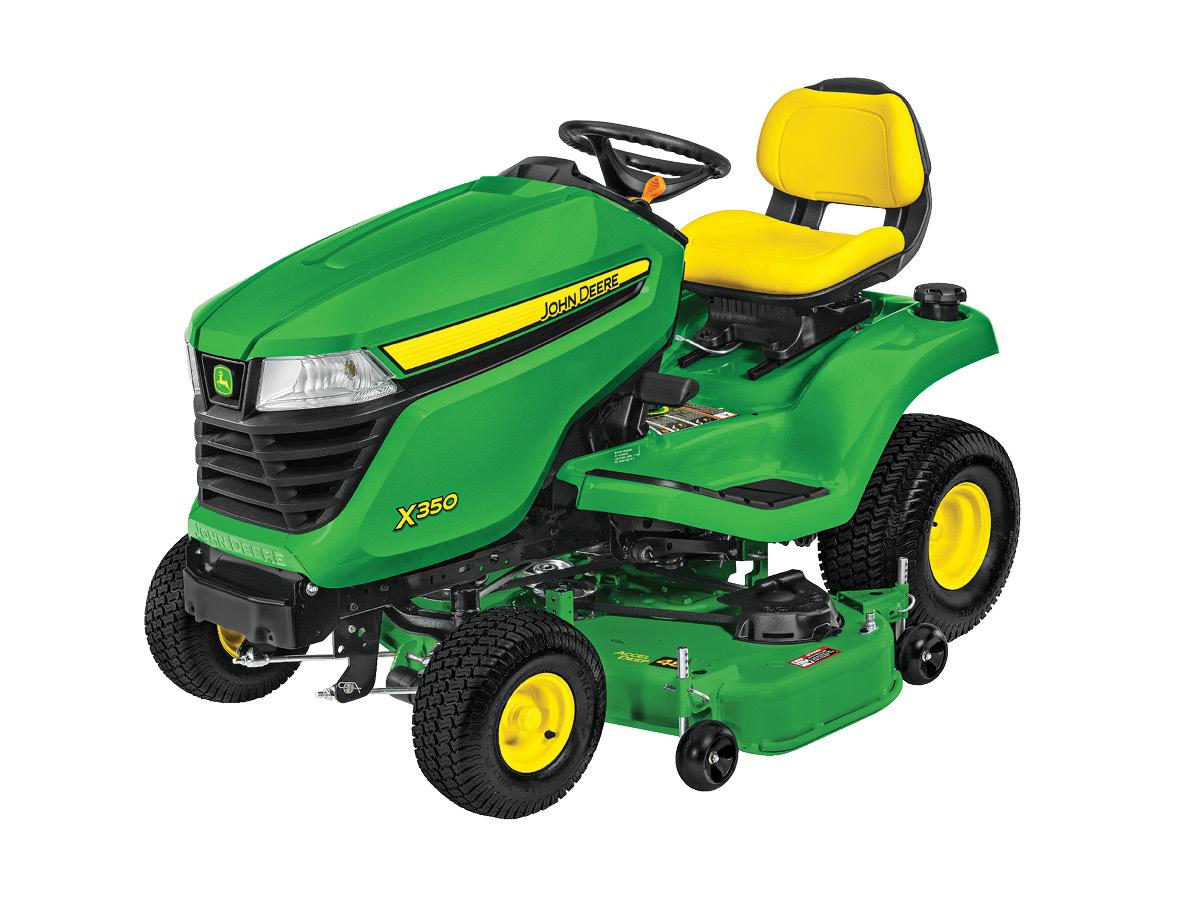 X350 MOWER SPECIAL – 48″ DECK – $4,299 Cash or Finance Price